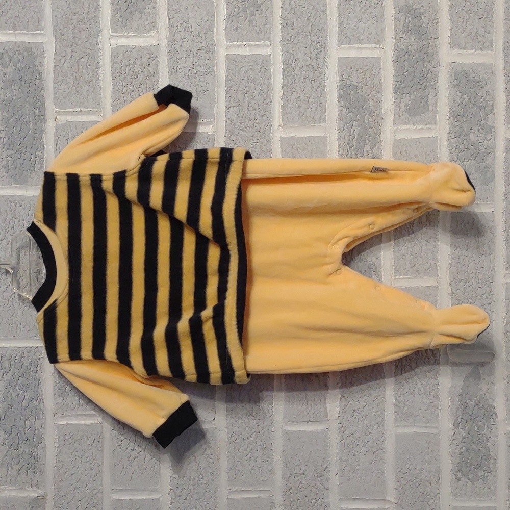 First Moments Babies Bumblebee Bodysuit Onesie Dress Up Halloween Costume 6/9M